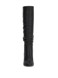 Minerva Knee High Boot in Black
