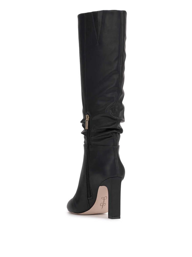 Minerva Knee High Boot in Black