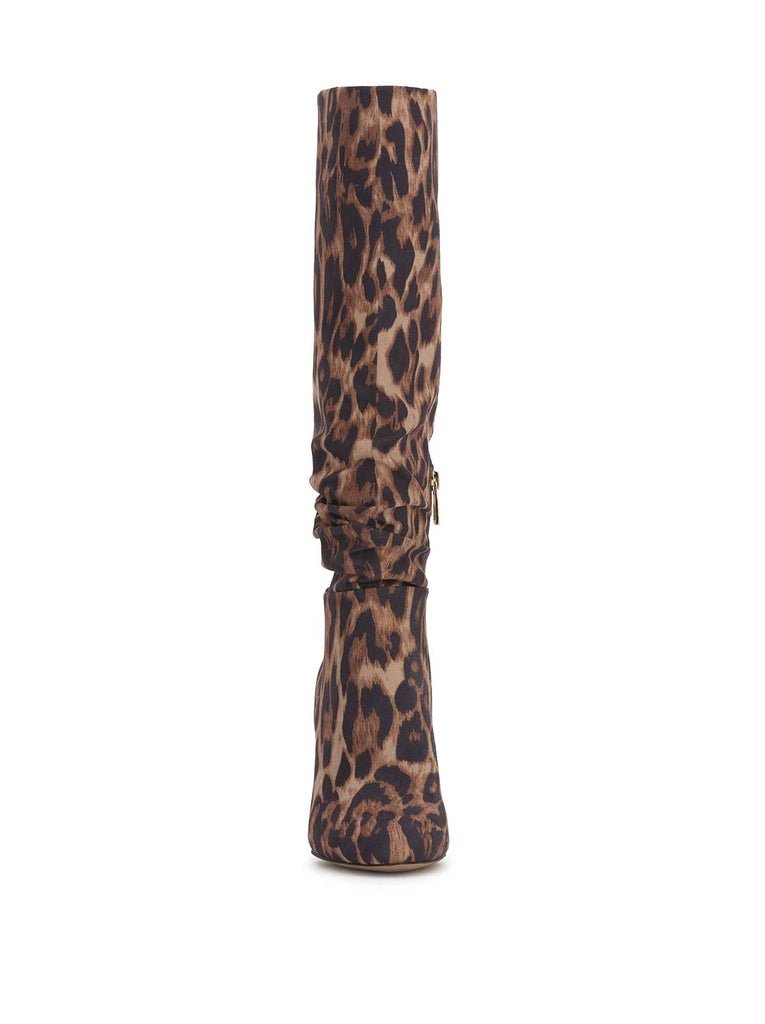 Minerva Knee High Boot in Leopard