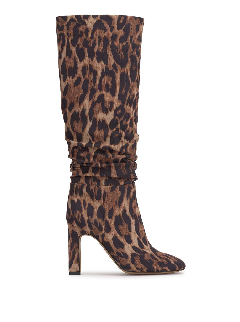 Minerva Knee High Boot in Leopard