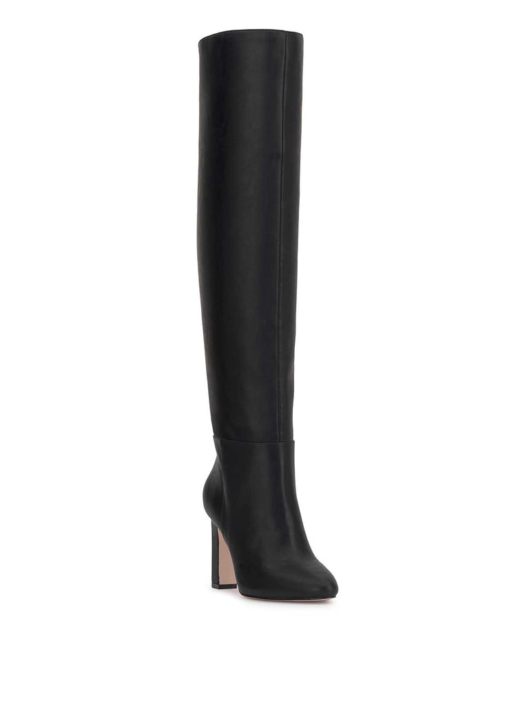 Mistia Over The Knee Boot in Black