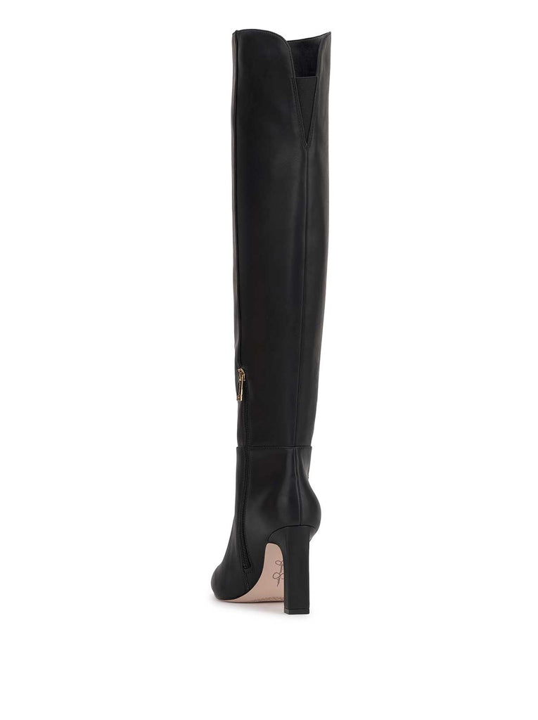 Mistia Over The Knee Boot in Black