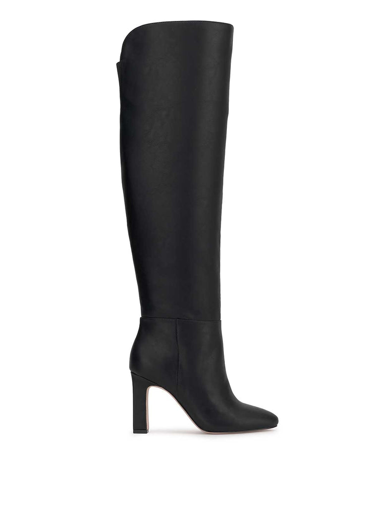 Mistia Over The Knee Boot in Black