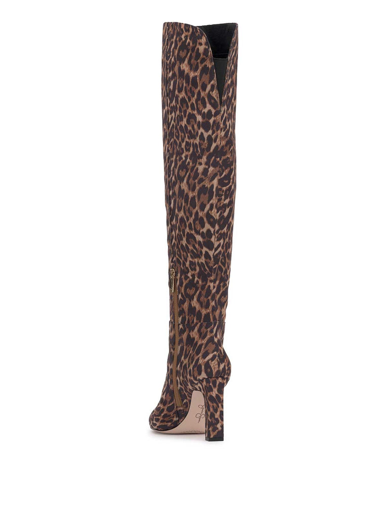 Mistia Over The Knee Boot in Leopard