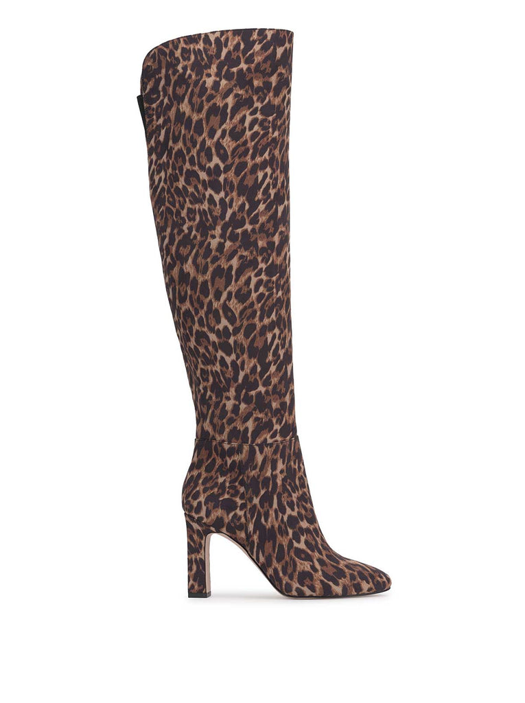 Mistia Over The Knee Boot in Leopard