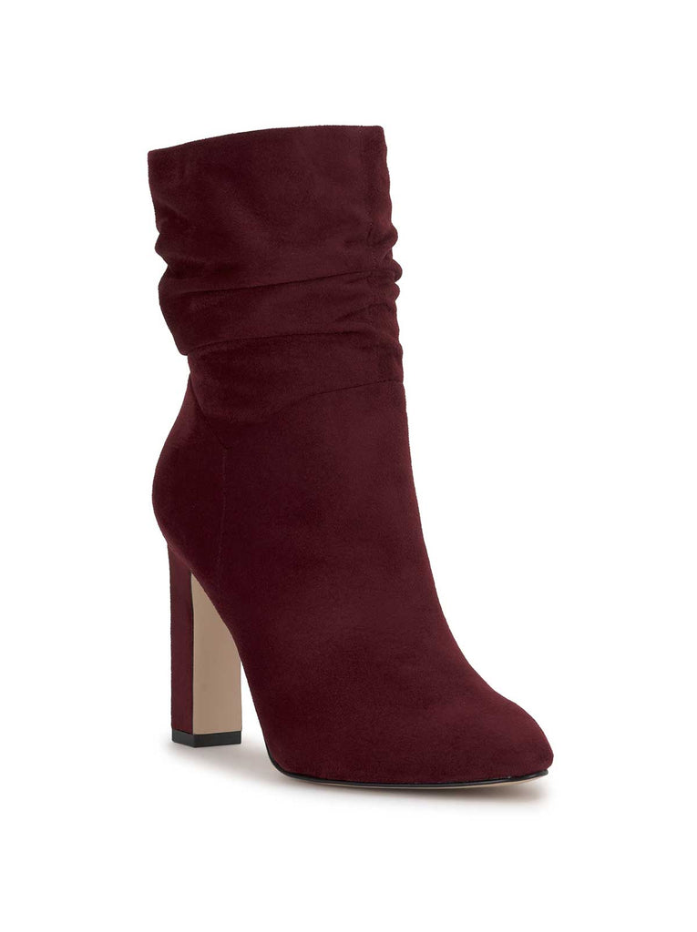 Mixtesa Slouch Bootie in Dark Cherry