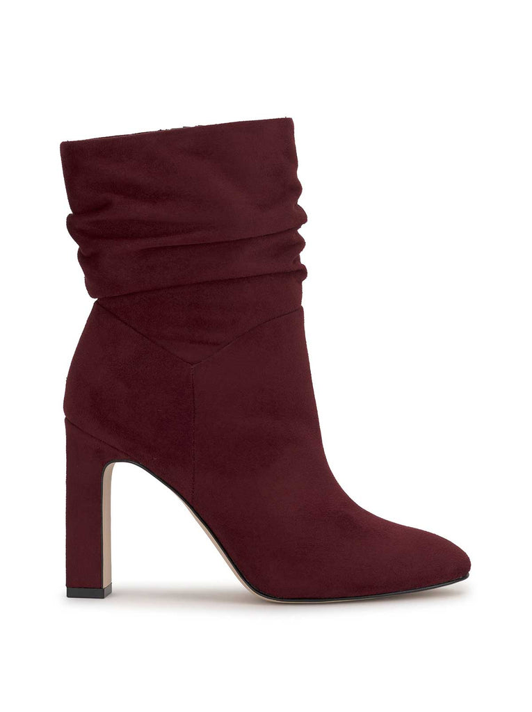 Mixtesa Slouch Bootie in Dark Cherry