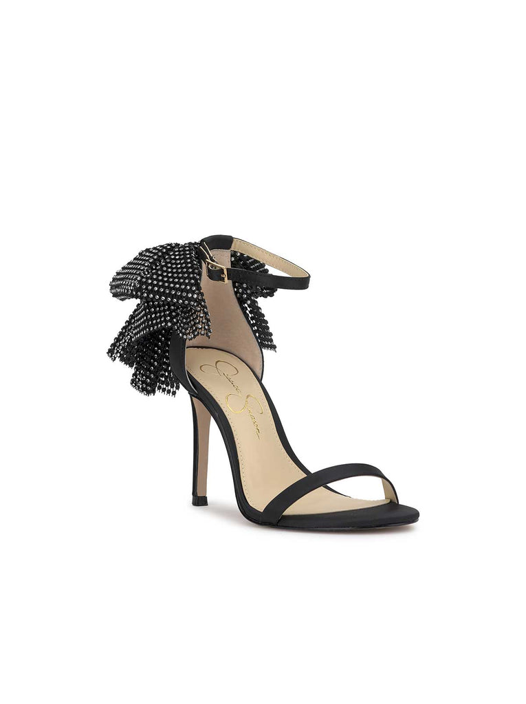 Moure Bow Heel in Black