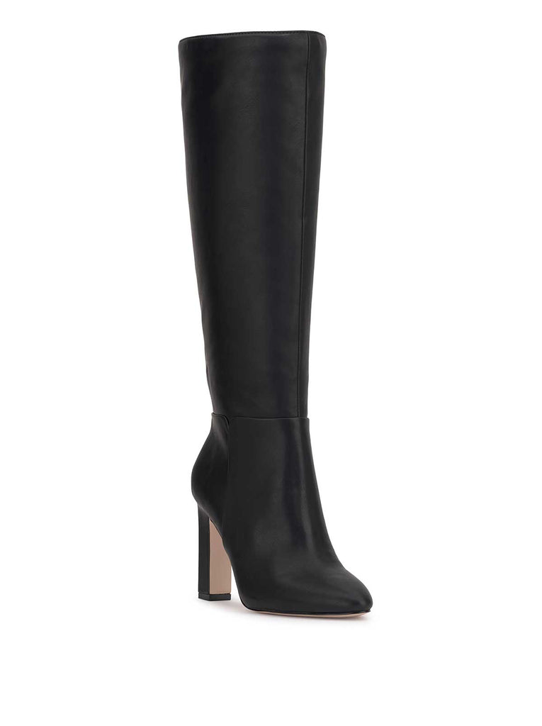 Munna Knee High Boot in Black