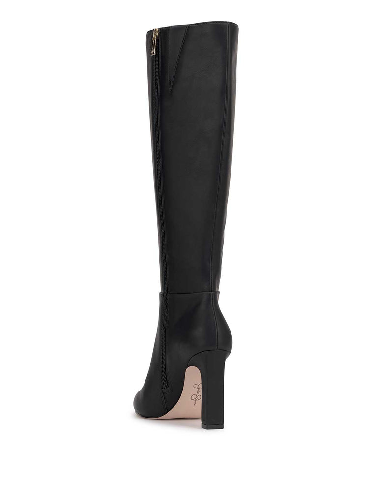 Munna Knee High Boot in Black