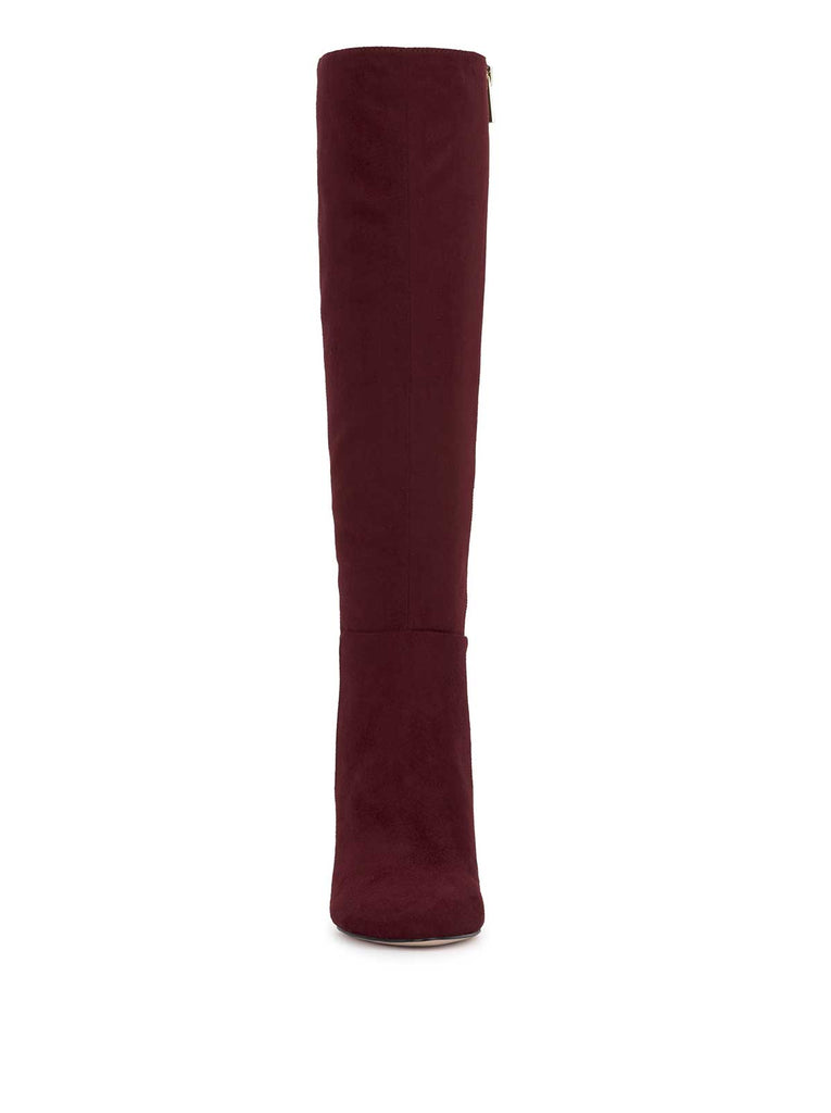 Munna Knee High Boot in Dark Cherry