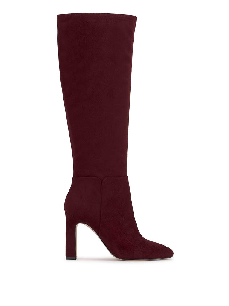 Munna Knee High Boot in Dark Cherry