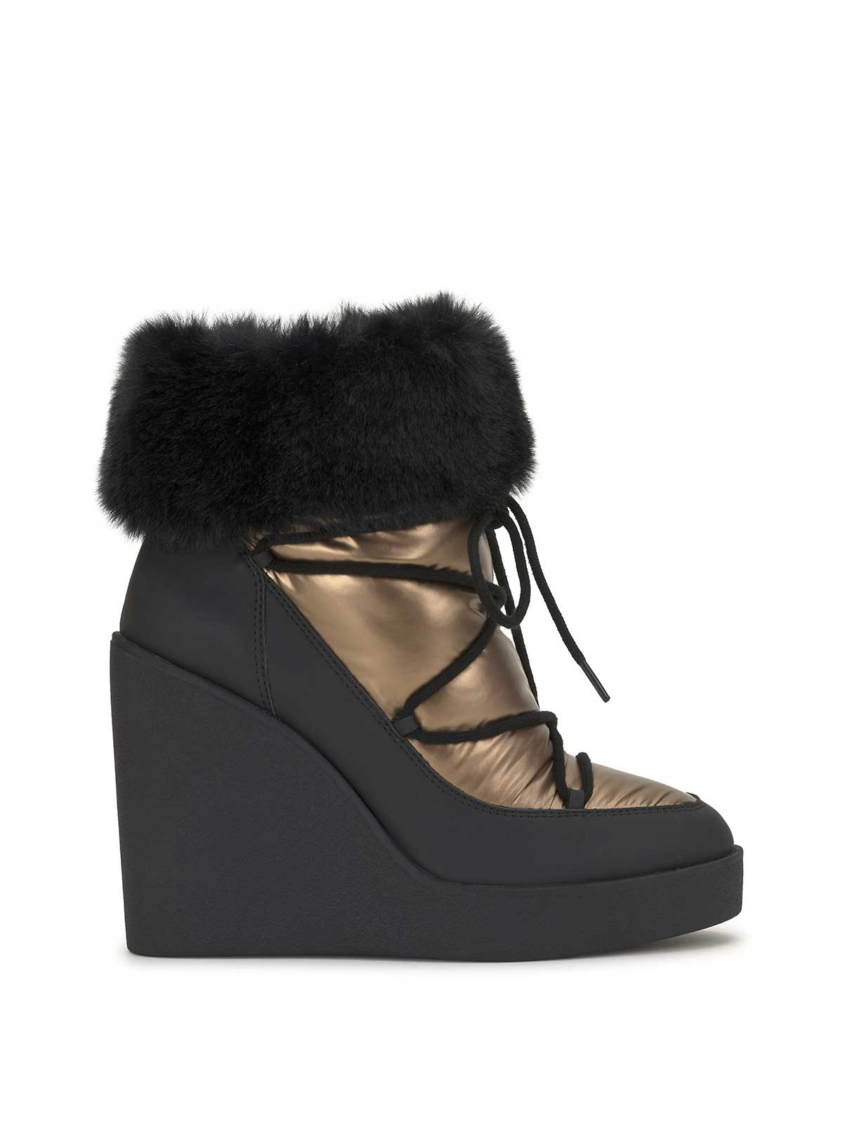 shoe the bear trish wedge booties