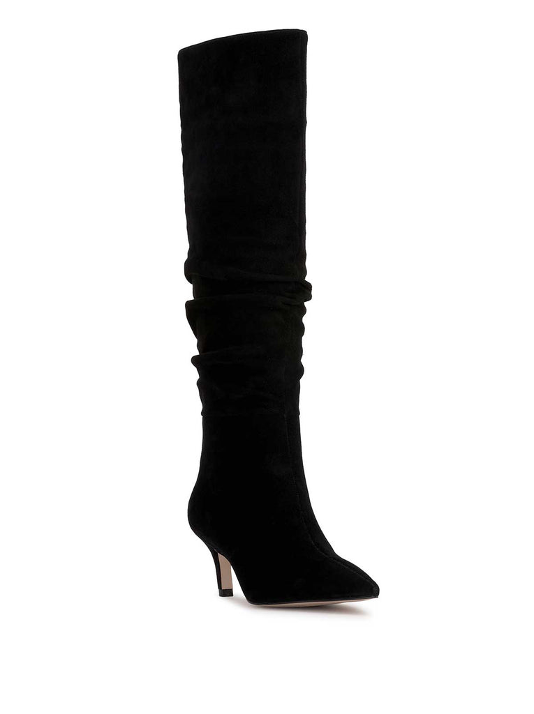 Naevy Slouch Boot in Black