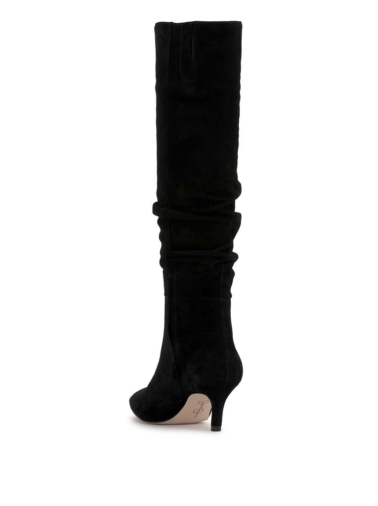 Naevy Slouch Boot in Black