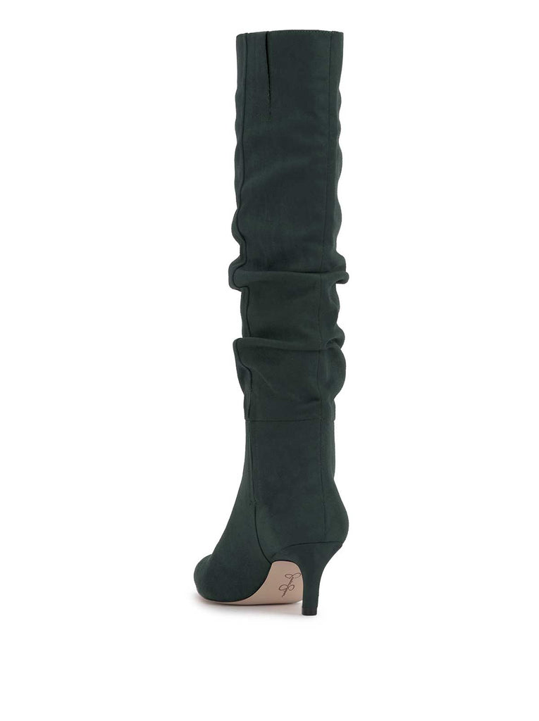 Naevy Slouch Boot in Evergreen