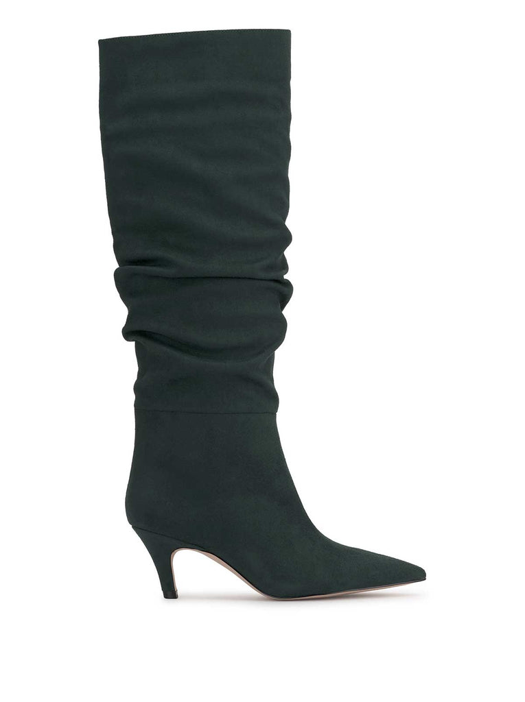 Naevy Slouch Boot in Evergreen