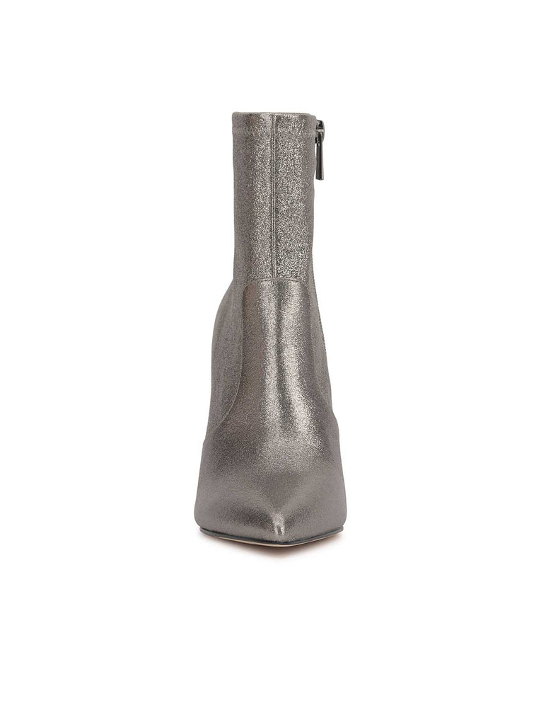 Narelle Pointed Toe Bootie in Pewter