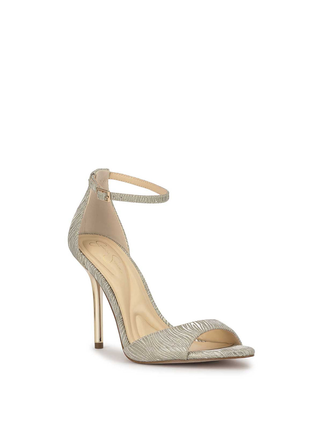 Nelira High Heel in Light Gold