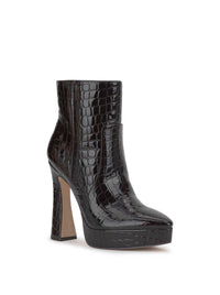 Nerix Bootie in Dark Brown