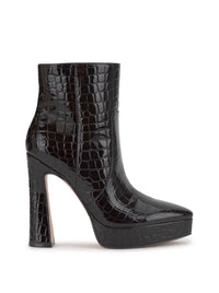 Nerix Bootie in Dark Brown