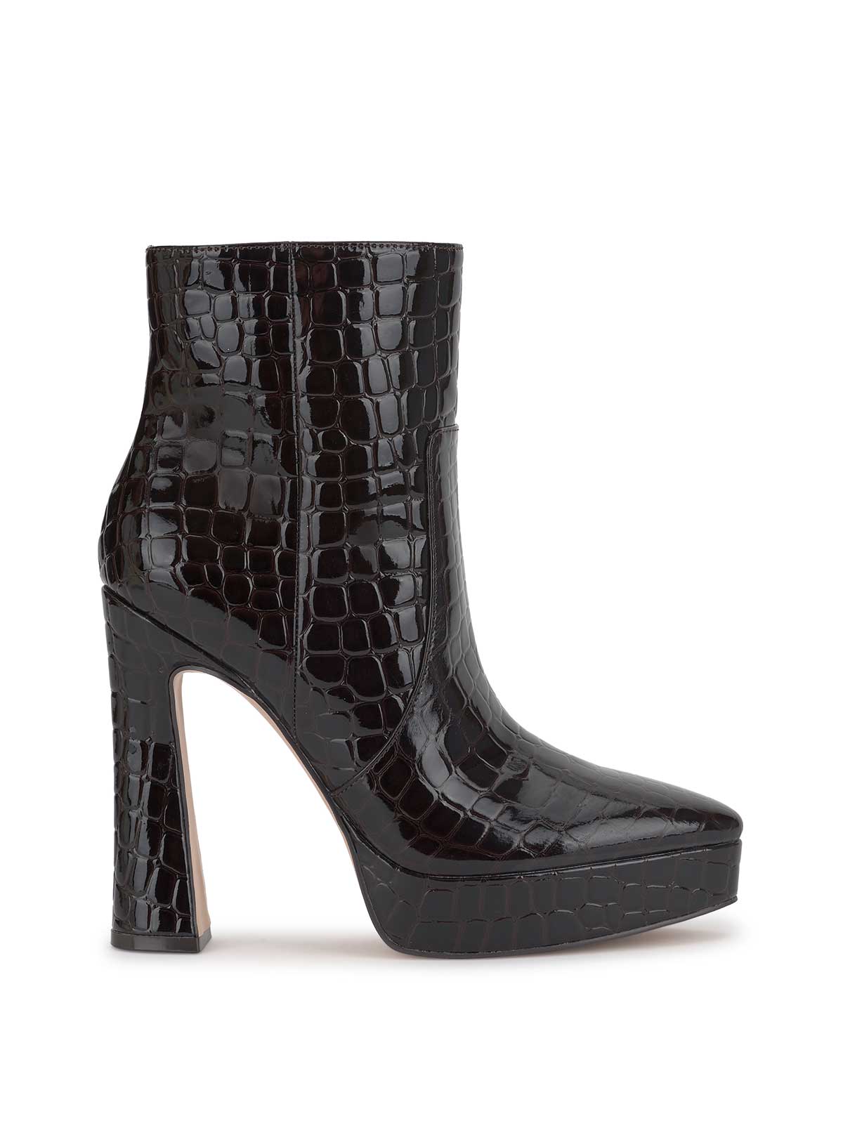 Nerix Bootie in Dark Brown