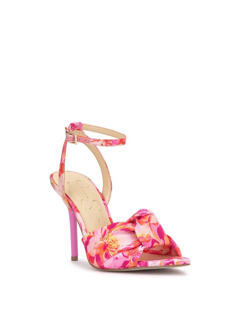 Neveny High Heel in Pink Floral