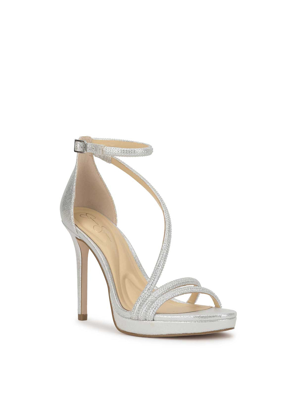 Noralina High Heel in Silver