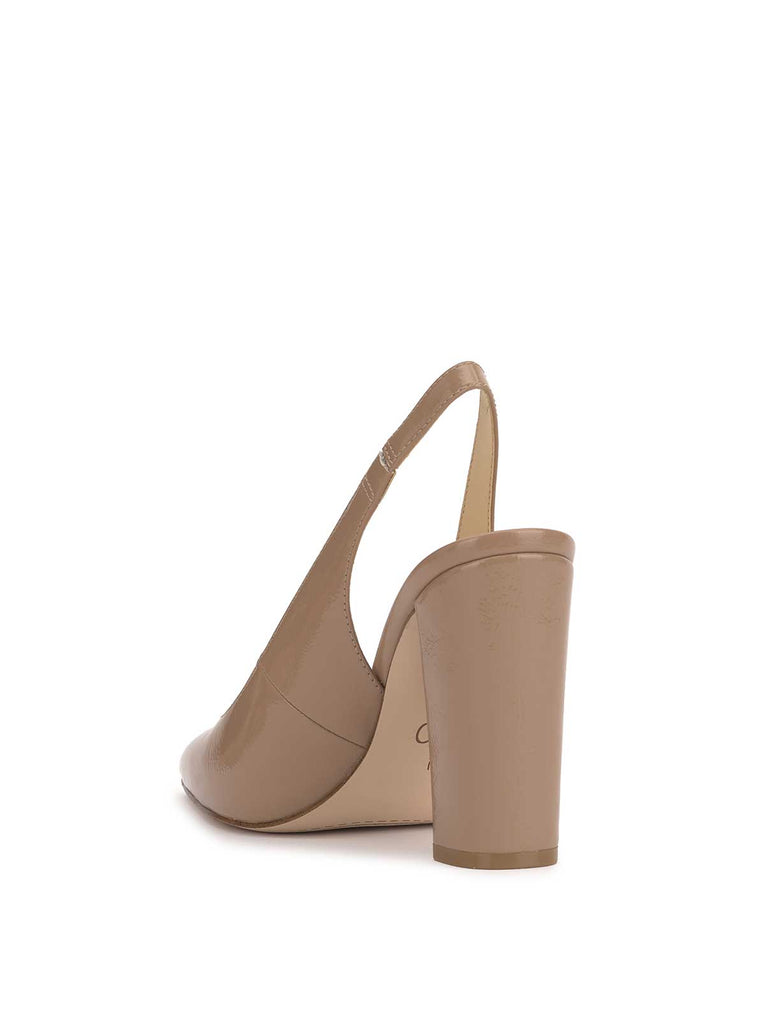 Noula Slingback Pointed Toe Pump in Chai Latte