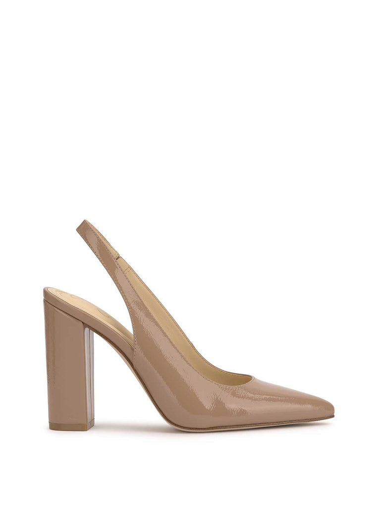 Noula Slingback Pointed Toe Pump in Chai Latte