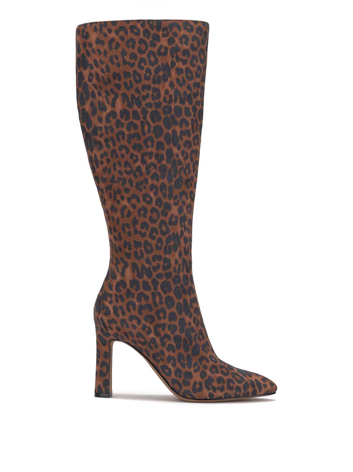 leopard boots knee high