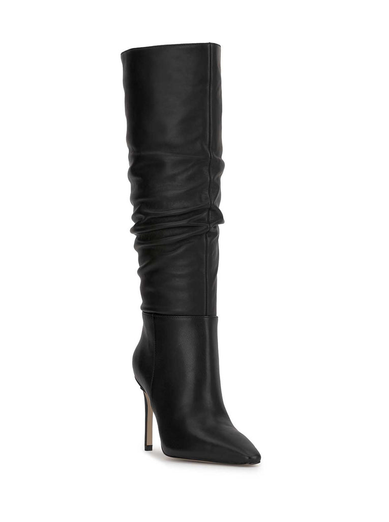 Ohena Slouch Knee Boot in Black