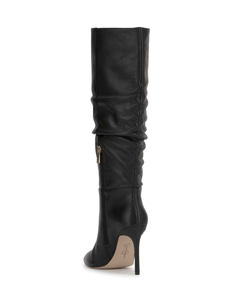 Ohena Slouch Knee Boot in Black