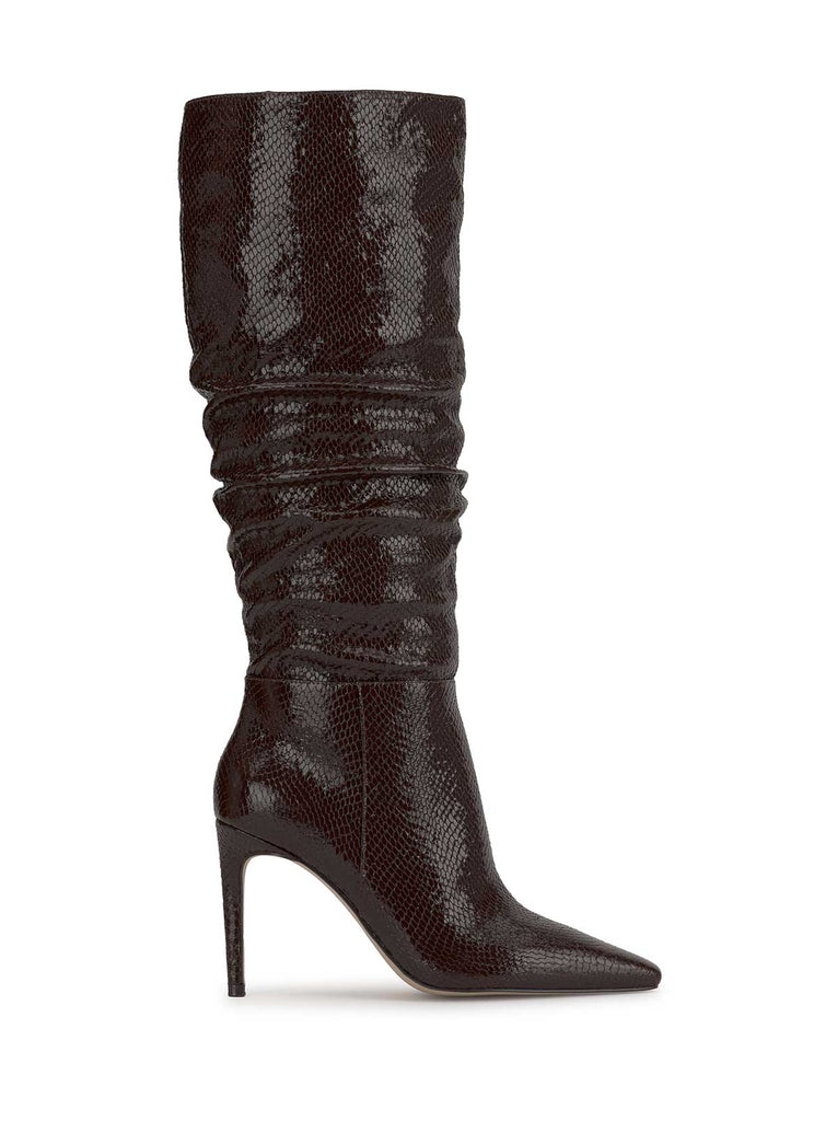 Ohena Slouch Knee Boot in Dark Truffle