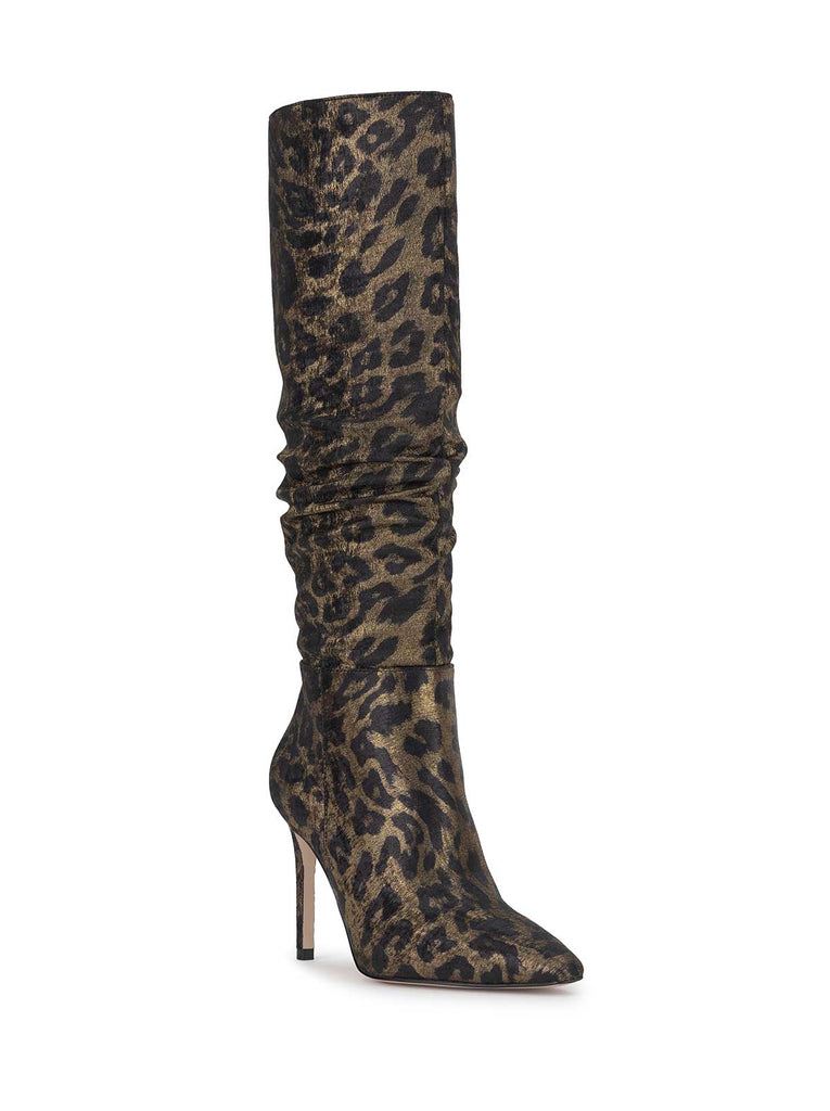 Ohena Slouch Knee Boot in Leopard