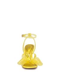 Olivine High Heel in Bright Yellow