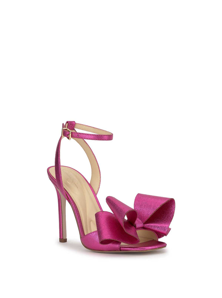 Olivine High Heel in Bright Fuchsia