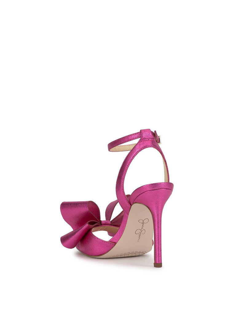 Olivine High Heel in Bright Fuchsia