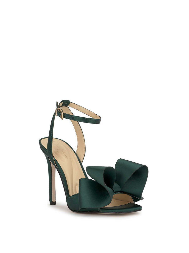 Olivine High Heel in Dark Pine