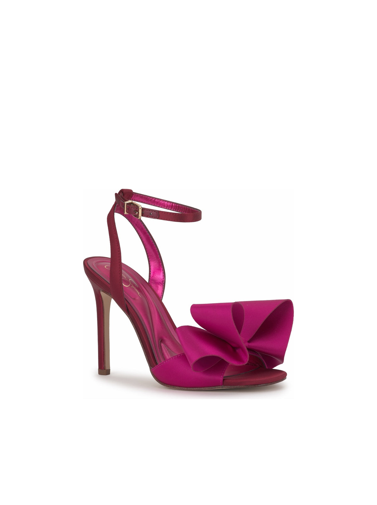 Olivine High Heel in Raspberry Garnet