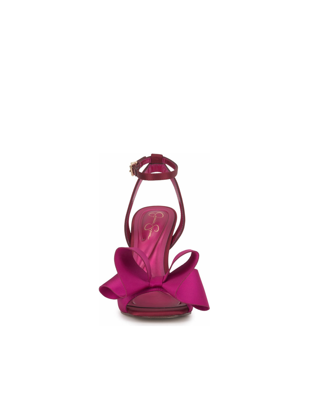 Olivine High Heel in Raspberry Garnet