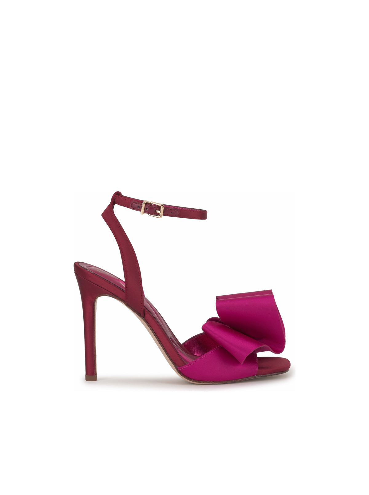 Olivine High Heel in Raspberry Garnet