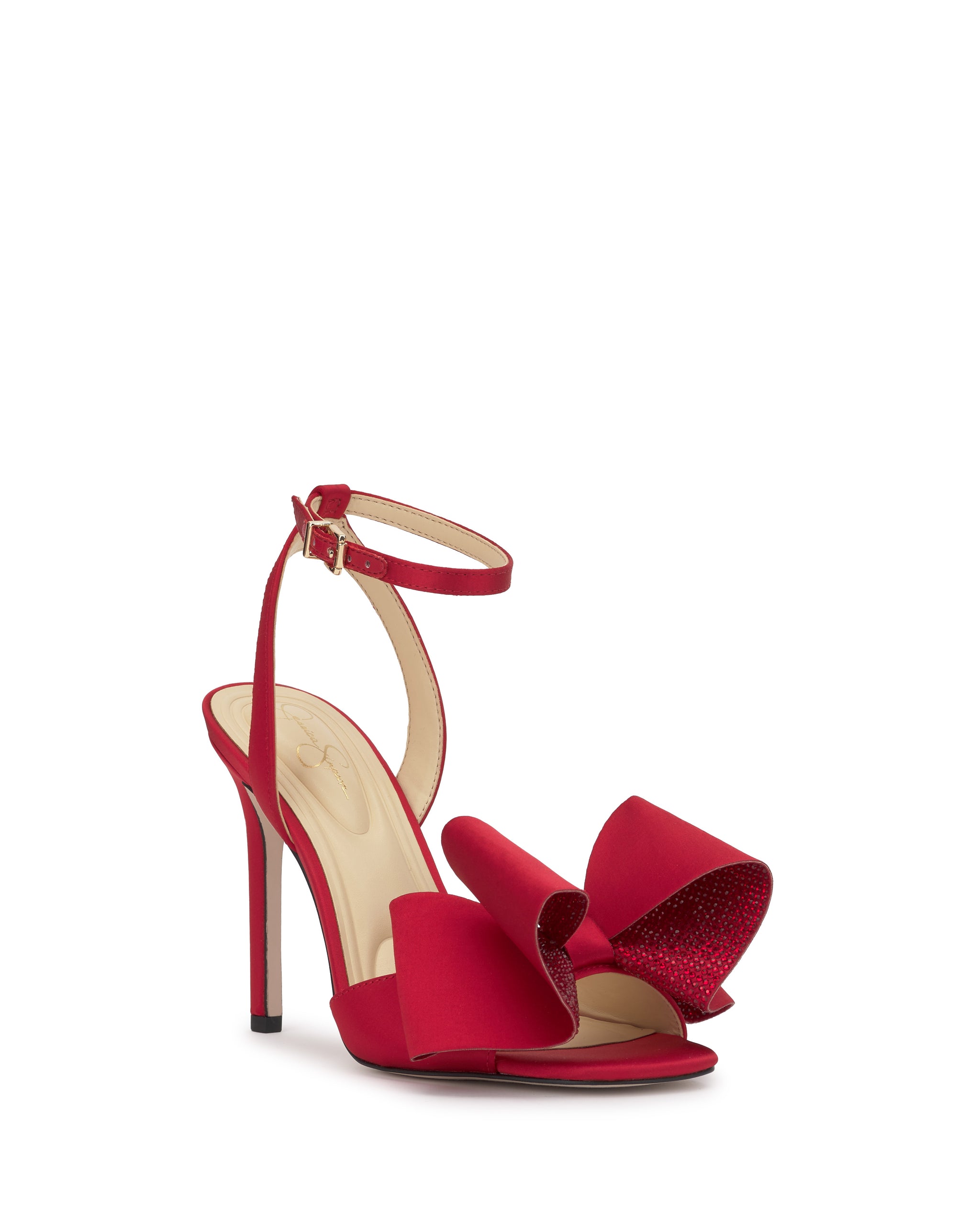 Olivine High Heel in Sparkle Red Muse – Jessica Simpson