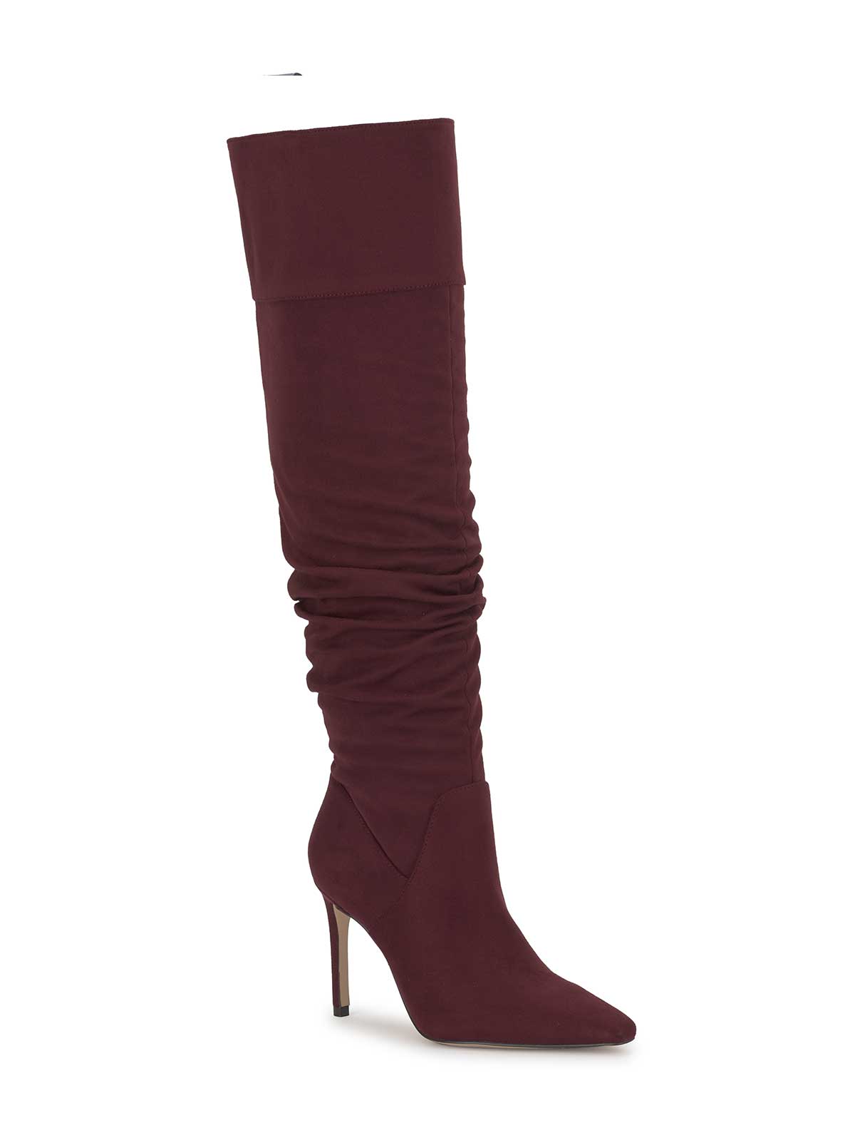 Olyra Over The Knee Boot in Cherry Mahogany