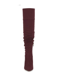 Olyra Over The Knee Boot in Cherry Mahogany