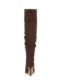 Olyra Over The Knee Boot in Walnut