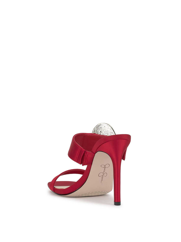 Orrieta High Heel in Red Muse