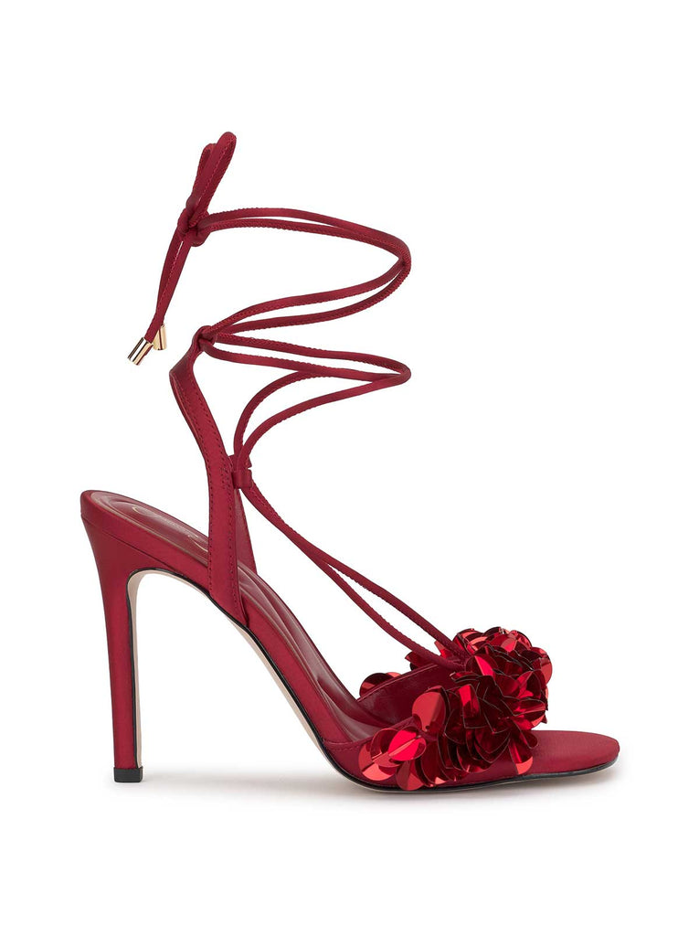 Oveny High Heel in Chili Pepper