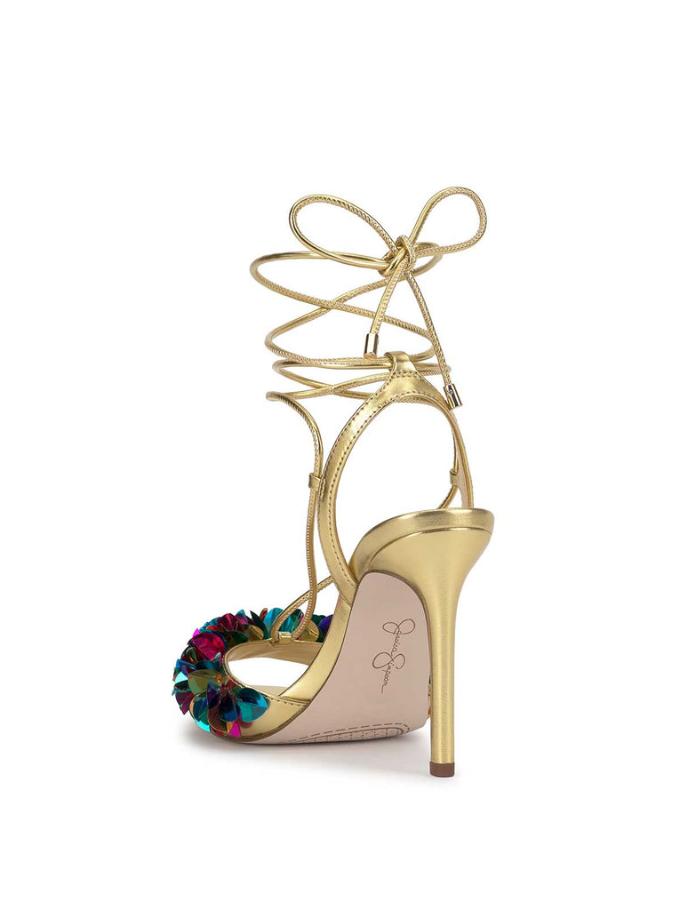 Oveny High Heel in Gold