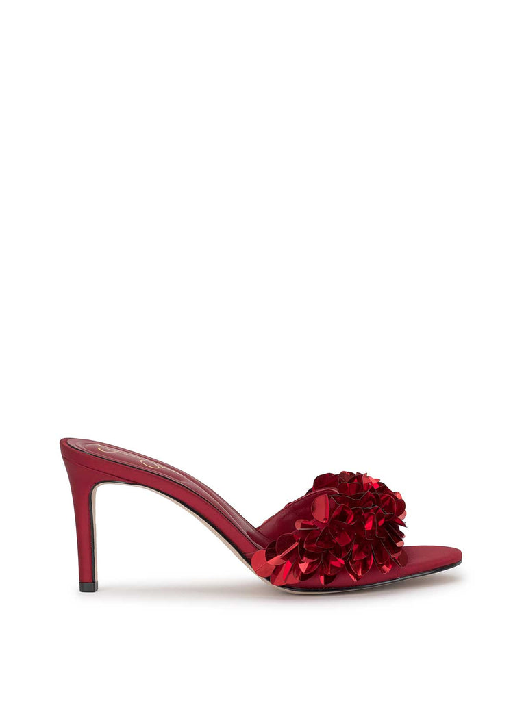 Palora High Heel in Chili Pepper